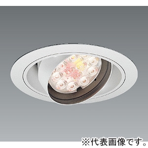 遠藤照明 LEDユニバーサルダウンライト 生鮮食品用 幅広枠タイプ 2400TYPE CDM-TC35W器具相当 埋込穴φ150mm 中角配光 生鮮ナチュラルタイプ 電源別売 ERD7452WA