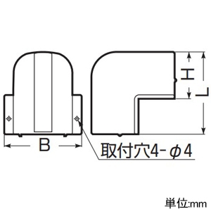 未来工業 ダクト出ズミ スッキリクイック用 70型 カラーねじ付 ミルキーホワイト ダクト出ズミ スッキリクイック用 70型 カラーねじ付 ミルキーホワイト GKAD-70M 画像2