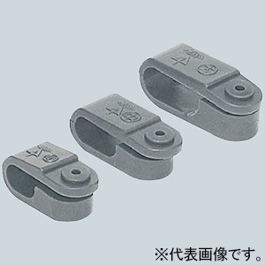 未来工業 VV-F片サドル プラスチック製 木ビス付 1.6×3C・2.0×3C・2.6×2C用 KTB-M