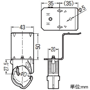 未来工業 座付き自在クリップF 蓋付サドル 適合径φ21〜φ31mm 座付き自在クリップF 蓋付サドル 適合径φ21〜φ31mm GTFZ-TM 画像2