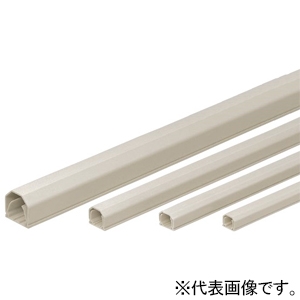 未来工業 配管モール ≪エネモール≫ 屋内・屋外兼用 適合パイプ外径φ32.3mm 全長2100mm GML-25M