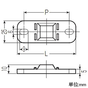 未来工業 両サドル台座 SGP両サドル用 調整厚1枚5mm 適合両サドルSGPT-25M 両サドル台座 SGP両サドル用 調整厚1枚5mm 適合両サドルSGPT-25M GASTD-25M 画像2