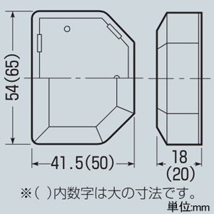 未来工業 T型ジョイント プラモール付属品 中 1〜3号モール兼用ノック付 クリーム T型ジョイント プラモール付属品 中 1〜3号モール兼用ノック付 クリーム MLT-MC 画像2