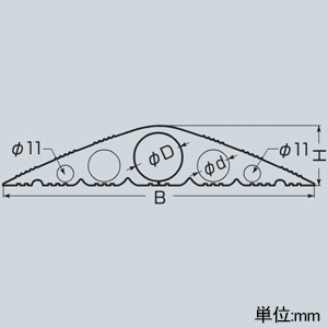 未来工業 ワゴンモール ソフトタイプ 屋内外兼用 φD31mm 長さ2.5m 黒 ワゴンモール ソフトタイプ 屋内外兼用 φD31mm 長さ2.5m 黒 OPS20 画像2