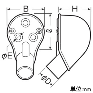 未来工業 エントランスキャップ 適合管VE14 ミルキーホワイト エントランスキャップ 適合管VE14 ミルキーホワイト MEC-14M 画像2