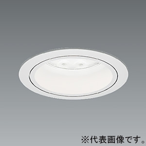 遠藤照明 LEDベースダウンライト 1600・1200・900TYPE FHT32W×2灯用・FHT42W・FHT32W器具相当 埋込穴φ75mm 中角配光 ナチュラルホワイト(4000K) 電源別売 ERD7172W