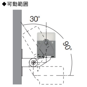 遠藤照明 壁面取付可動アーム リニア32用 2個1組 壁面取付可動アーム リニア32用 2個1組 RB-551S 画像2