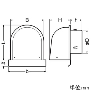 未来工業 ##【受注取り寄せ品】パイプフード 鐘型 ミライガード316 重塩害・塩害地域用 適合ダクト内径φ100mm 防虫ネット付 ブラック(ツヤなし) 【受注取り寄せ品】パイプフード 鐘型 ミライガード316 重塩害・塩害地域用 適合ダクト内径φ100mm 防虫ネット付 ブラック(ツヤなし) PYK-SC100AKN 画像2