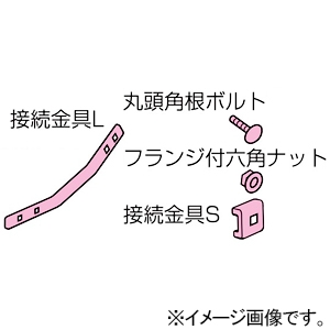 【受注生産品】アウトサイド・インサイドベンドラック ミラメッシュ付属品 キット品(部品+直線ラック1本) ステンレス仕様 ラックサイズSRM6-40 SRM6V-K40S