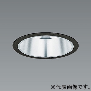 遠藤照明 LEDベースダウンライト 一般型 1400TYPE FHT32W×2器具相当 埋込穴φ100mm 広角配光 温白色 鏡面マットコーン・黒枠 電源別売 ERD7777BB