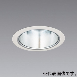 遠藤照明 LEDベースダウンライト 一般型 2400TYPE CDM-TC35W器具相当 埋込穴φ75mm 超広角配光 ナチュラルホワイト(4000K) 鏡面マットコーン・白枠 電源別売 ERD9609W