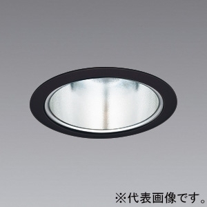 遠藤照明 LEDベースダウンライト 一般型 2400TYPE CDM-TC35W器具相当 埋込穴φ75mm 超広角配光 温白色 鏡面マットコーン・黒枠 電源別売 LEDベースダウンライト 一般型 2400TYPE CDM-TC35W器具相当 埋込穴φ75mm 超広角配光 温白色 鏡面マットコーン・黒枠 電源別売 ERD9610B