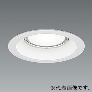 遠藤照明 LEDベースダウンライト 浅型 6500TYPE メタルハライドランプ250W器具相当 埋込穴φ125mm 拡散配光 昼白色 演色Ra83 白コーン 電源別売 ERD9853W