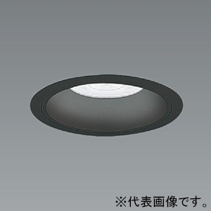 遠藤照明 LEDベースダウンライト 浅型 2400TYPE CDM-TC35W器具相当 埋込穴φ100mm 広角配光 昼白色 演色Ra83 黒コーン 電源別売 ERD8793BB