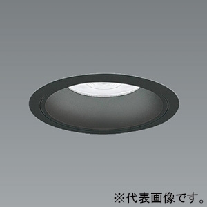 遠藤照明 LEDベースダウンライト 浅型 2000TYPE FHT42W×2器具相当 埋込穴φ100mm 広角配光 昼白色 演色Ra83 黒コーン 電源別売 ERD8798BB