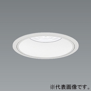 遠藤照明 LEDベースダウンライト 浅型 2400TYPE CDM-TC35W器具相当 埋込穴φ75mm 超広角配光 昼白色 演色Ra83 白コーン 電源別売 ERD9635W