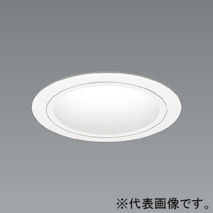 遠藤照明 LEDベースダウンライト C150・100タイプ CDM-R35W・12Vφ50省電力ダイクロハロゲン球75W形50W器具相当 埋込穴φ75mm 広角配光 温白色 白コーン 電源別売 ERD6952WA