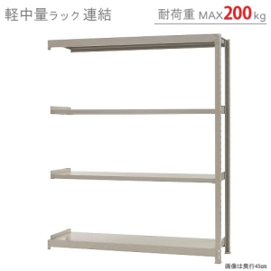 北島 【法人限定/代引き不可】 軽中量200K 連結 W1500×D300×H1800 アイボリー 58265204123