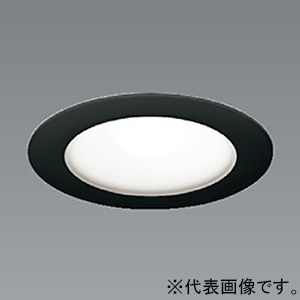 遠藤照明 LED薄型ミニダウンライト 300TYPE 12Vハロゲン球20W器具相当 埋込穴φ60mm 非調光 100V 電球色 黒 電源別売 ERD5006BA