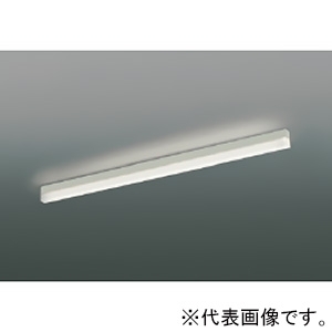 コイズミ照明 LEDベースライト 《ソリッドシームレススリム》 直付型 調光調色 電球色〜昼白色 長さ900mm 白 AH54675