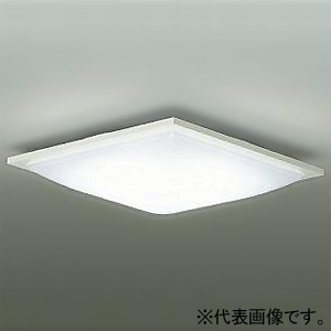 DAIKO LED角形シーリングライト 〜8畳用 調色・調光タイプ LED34W 昼光色〜電球色 リモコン付 白 DCL-41015