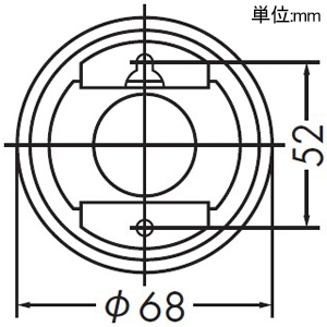 DAIKO LED小型シーリングライト 天井付・壁付兼用 ランプ付 白熱灯60W相当 非調光タイプ LED電球4.3W 口金E26 昼白色 LED小型シーリングライト 天井付・壁付兼用 ランプ付 白熱灯60W相当 非調光タイプ LED電球4.3W 口金E26 昼白色 DCL-38869W 画像2