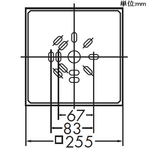 DAIKO LED和風シーリングライト 天井取付専用 ランプ付 白熱灯60W×4灯相当 非調光タイプ LED電球7.2W×4灯 口金E26 電球色 LED和風シーリングライト 天井取付専用 ランプ付 白熱灯60W×4灯相当 非調光タイプ LED電球7.2W×4灯 口金E26 電球色 DCL-40592Y 画像2