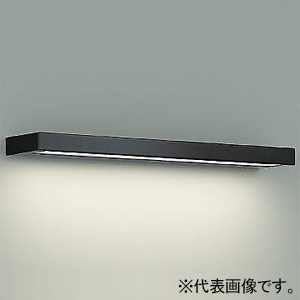 DAIKO LEDブラケットライト 明るさFL15W相当 非調光タイプ LED6W 温白色 スイッチ付 黒 DBK-41462A