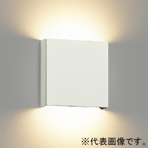 コイズミ照明 LED薄型ブラケットライト 《arkia》 白熱球60W相当 調光 電球色 マットファインホワイト AB54797