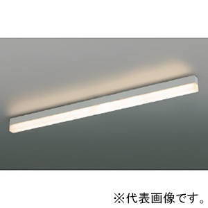 コイズミ照明 【受注生産品】LEDベースライト 《ソリッドシームレス》 直付型 調光 電球色(2700K) 長さ1200mm XH55279