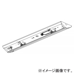 コイズミ照明 LEDベースライト 《Advanced Design Base Light》 器具本体のみ 40形 直付型 逆富士・2灯用 W230 AH92027L