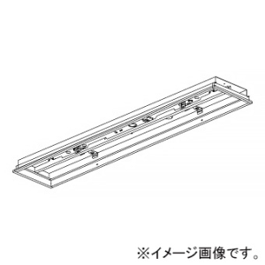 コイズミ照明 LEDベースライト 《Advanced Design Base Light》 器具本体のみ 40形 埋込型 下面開放・2灯用 W220 AD92031L