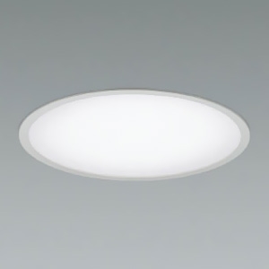 コイズミ照明 【受注生産品】LEDベースライト 《Flat Panel Base Light》 SGI形 サークルタイプ 8500lmクラス FHD100W相当 埋込穴φ600mm 非調光 昼白色 XD53983