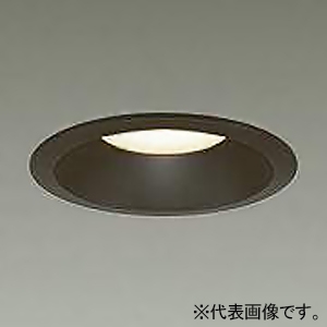 DAIKO LEDダウンライト 信号線不要タイプ 高気密SB形 調光・調色タイプ 白熱灯100W相当 LED9W 昼白色〜電球色 埋込穴φ100 拡散パネル付 黒 DDL-CD002B