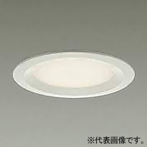 DAIKO LEDダウンライト 超浅型導光板タイプ 高気密SB形 白熱灯100W相当 調光タイプ LED8.8W 温白色 埋込穴φ100 拡散パネル付 白 DDL-5414AWG