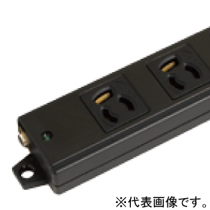 神保電器 OAタップ 抜止6個口 コード長3m ハーネスプラグ ブラック JTH69G3BK