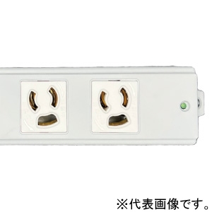 神保電器 OAタップ 抜止6個口 コード長5m ハーネスプラグ ホワイト JTH69G5WT