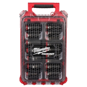 ミルウォーキー milwaukee SHOCKWAVE IMPACT DUTY ディープインパクトソケット 1/2インチ(12.7mm)角 16PCS PACKOUTセット 49-66-6803