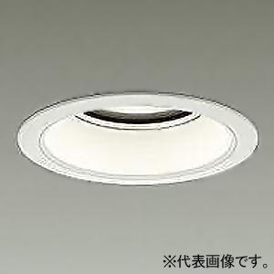 DAIKO LEDベースダウンライト カットオフ15° ホワイトコーン M形 PWM調色調光 7500クラス CDM-TP150W相当 LED63W 昼光色〜電球色 配光角60° 埋込穴φ125 LZD-9051FWB4