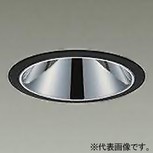 DAIKO LEDグレアレスベースダウンライト M形 PWM調色調光 2000クラス FHT42W相当 LED24.8W 高演色 昼光色〜キャンドル色 配光角45° 埋込穴φ100 ブラック LZD-9079FBB4