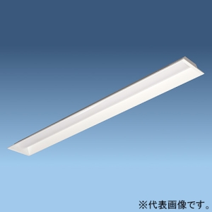 日立 【受注生産品】 交換形LEDベース器具 《スマートユニット》 40形 埋込形 空調ダクト回避形 埋込穴幅150mm 一般タイプ 固定出力形 4400lmタイプ FHF32形×2灯器具相当 定格出力形 白色 TC4A1+CET404WE-N14A