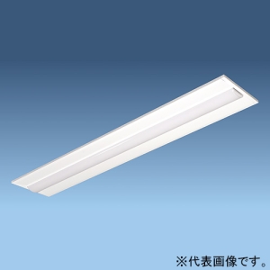 日立 【受注生産品】 交換形LEDベース器具 《スマートユニット》 40形 埋込形 Cチャンネル回避形 埋込穴幅220mm 一般タイプ 固定出力形 4400lmタイプ FHF32形×2灯器具相当 定格出力形 白色 TC4B1+CET404WE-N14A