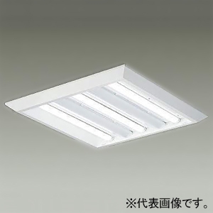 DAIKO LEDベースライト ≪SQUARE BASE LIGHT≫ 本体のみ LEDユニット別売型 直付形 下面開放 3灯ユニットタイプ □600タイプ FHP45W形ユニット×3灯 非調光タイプ LZB-92693XW