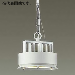 DAIKO LEDベースライト ≪POWER PENDANT≫ 高天井用 電源別売タイプ LZ4 CDM-TP70W相当 天井吊下専用 白色 制御レンズ付 カバー別売 LZP-60801NW