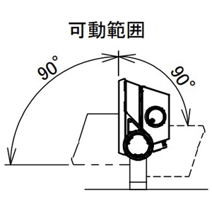 DAIKO 屋外用LEDウォールライト 防雨形 電源内蔵タイプ メタルハライドランプ250W相当 非調光タイプ 昼白色 配光角60° 取付可能灯具 耐雷サージ付 ダークグレー 屋外用LEDウォールライト 防雨形 電源内蔵タイプ メタルハライドランプ250W相当 非調光タイプ 昼白色 配光角60° 取付可能灯具 耐雷サージ付 ダークグレー LZW-93497WD 画像3