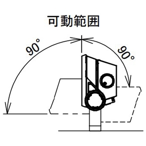 DAIKO 屋外用LEDウォールライト 防雨形 電源内蔵タイプ CDM-T150W相当 非調光タイプ 昼白色 配光角60° 取付可能灯具 耐雷サージ付 ホワイト 屋外用LEDウォールライト 防雨形 電源内蔵タイプ CDM-T150W相当 非調光タイプ 昼白色 配光角60° 取付可能灯具 耐雷サージ付 ホワイト LZW-93496WW 画像3