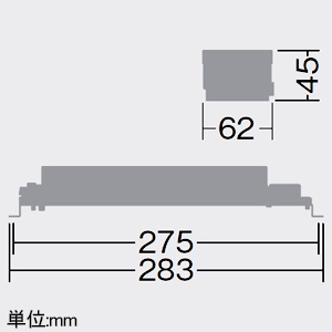 DAIKO 無線調光用電源 LED専用電源 ダウンライト1C・1500クラス用 最大延長距離10m 無線調光用電源 LED専用電源 ダウンライト1C・1500クラス用 最大延長距離10m LZA-93380 画像2