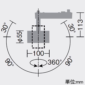 DAIKO LEDスポットライト ≪RECOL≫ プラグタイプ 配線ダクト取付用 位相調光タイプ 800クラス φ50ダイクロハロゲン75W形65W相当 LED10.6W 白色 狭角形 配光角11° ホワイト LEDスポットライト ≪RECOL≫ プラグタイプ 配線ダクト取付用 位相調光タイプ 800クラス φ50ダイクロハロゲン75W形65W相当 LED10.6W 白色 狭角形 配光角11° ホワイト LZS-9098NWN5 画像2