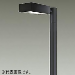 DAIKO LEDハイポール 灯具のみ 防雨形 ポール取付専用 ワイド配光 高さ4836mm 水銀灯250W相当 非調光タイプ LED54W 電球色 制御レンズ付 ポール別売 LZW-93605YD