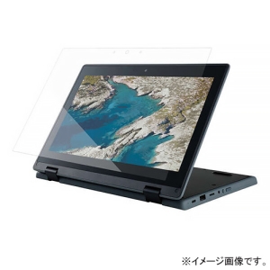 ELECOM 液晶保護ガラスフィルム Chromebook CR1専用 11.6インチ 高透明 指紋防止 EF-CBAS05FLGG